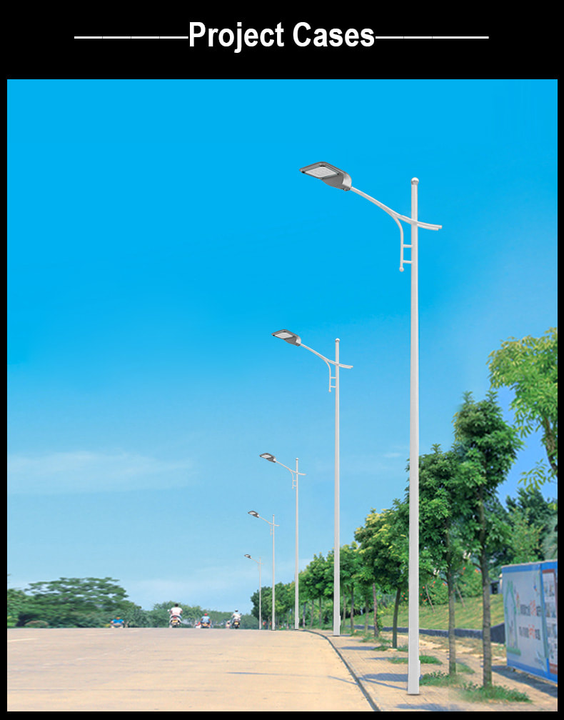 Light pole usage display